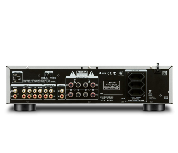 Denon PMA-720AE czarny - 294415 - zdjęcie 2